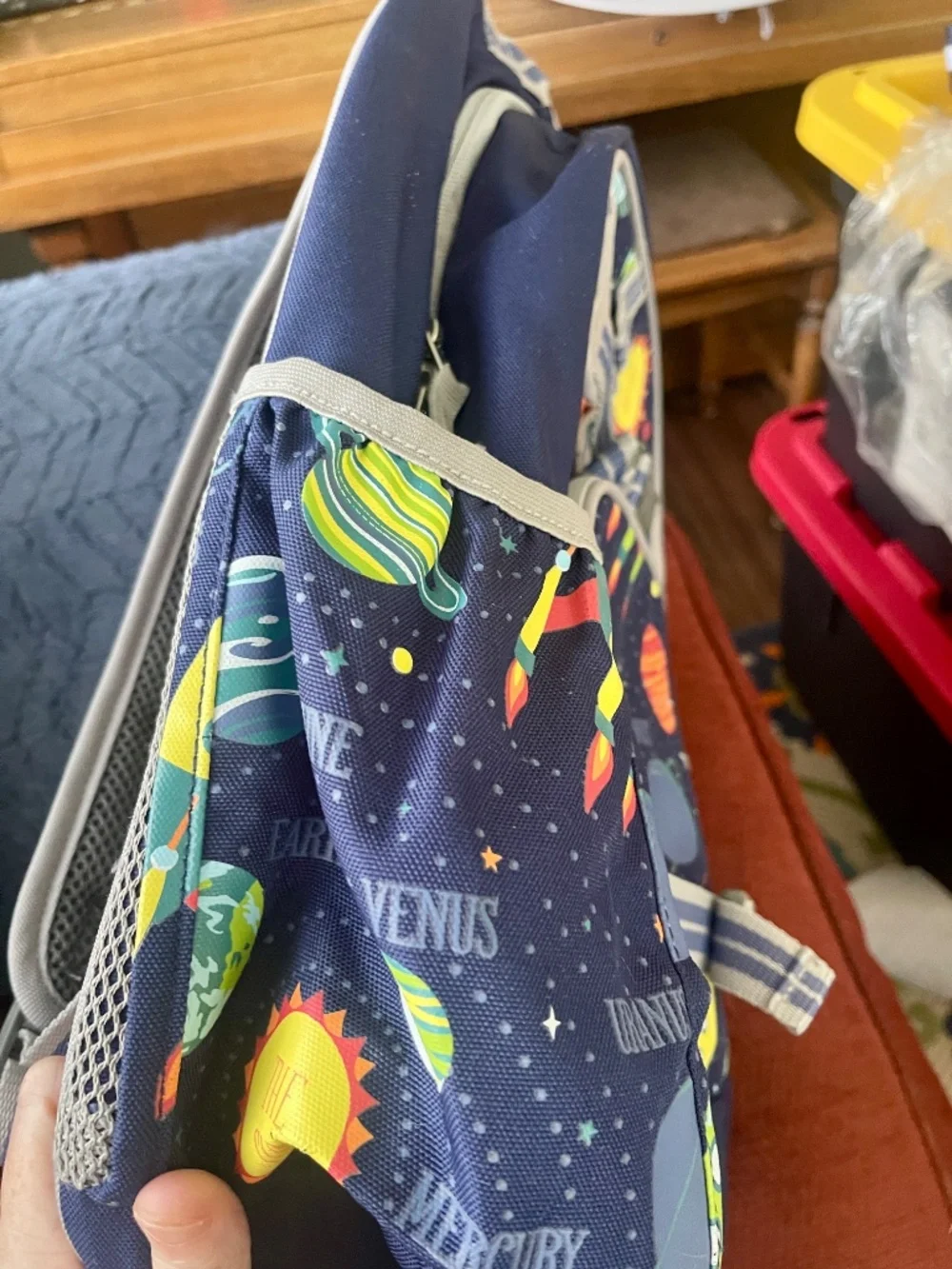 Solar System Plants Rockets Space Pottery Barn Kids Mackenzie Large Backpack